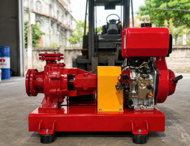 Máy Bơm DIESEL 10HP 7.5kw Họng 40 VNPY HLR40-200/7.5