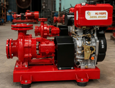 Máy Bơm Diesel 15HP (11kW) VNPY Model HLR50-200/11