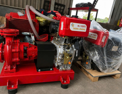 Máy Bơm Diesel 15HP (11kW) VNPY Model HLR50-200/11
