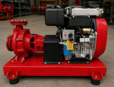 Máy Bơm Diesel 20HP (15kW) VNPY Model HLR65-200/15