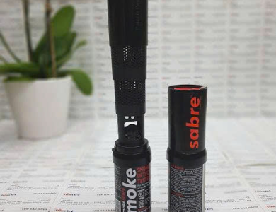 Chai tạo khói SMOKE SABRE (Bình Thử Đầu Báo Khói)