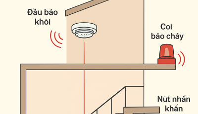 Hệ thống báo cháy tự động – Giải pháp phát hiện sớm và bảo vệ an toàn tính mạng