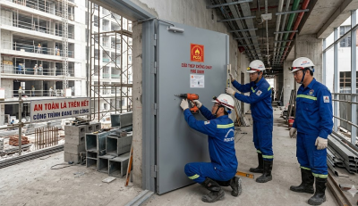 Cửa Thép Chống Cháy Chính Hãng, Giá Tốt