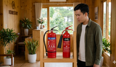 Nên Dùng Bình CO2 Hay Bột ABC? Cách Chọn Bình Chữa Cháy Chính Hãng Tại Lâm Đồng