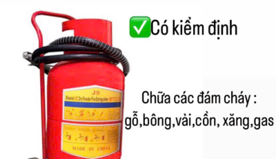 Bình chữa cháy F35: Thiết bị phòng cháy chữa cháy được tin dùng hiện nay