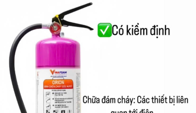 Bình chữa cháy gốc nước chính hãng tại Lâm Đồng – PCCC Quốc Tùng