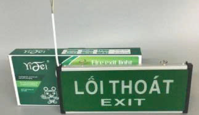 Lắp đặt đèn sự cố EXIT – Giải pháp chiếu sáng an toàn khi xảy ra sự cố