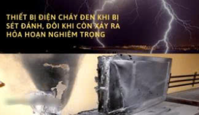 Các biện pháp chống sét bảo vệ thiết bị điện tử mùa mưa hiệu quả