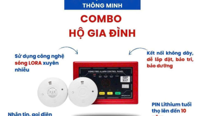 THIẾT BỊ BÁO CHÁY THÔNG MINH CHO HỘ GIA ĐÌNH