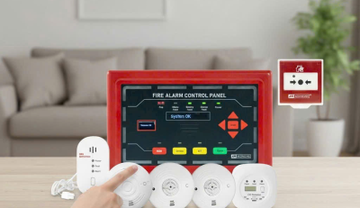 Báo Cháy Không Dây Kiểm Định Cục PCCC - Pin 10 Năm - Báo Qua ĐT