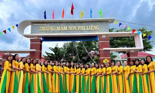 PCCC QUỐC TÙNG THI CÔNG LẮP ĐẶT HỆ THỐNG PCCC - BÁO CHÁY CHO MẦM NON PHI LIÊNG