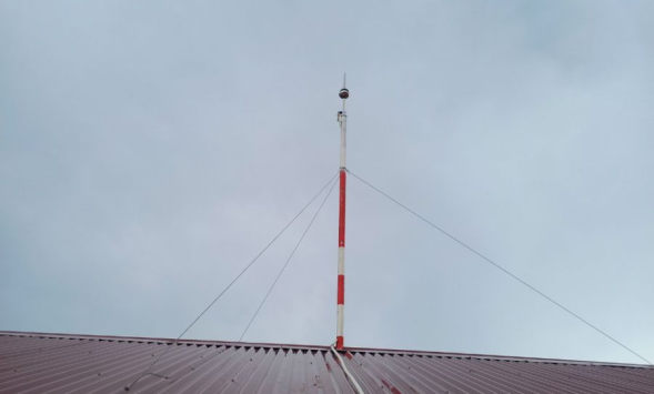 (Trường THCS Hồng Bàng - Bảo Lộc) HOÀN THÀNH THI CÔNG HỆ THỐNG CHỐNG SÉT