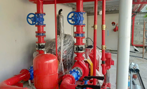 PCCC QUỐC TÙNG THI CÔNG PCCC TẠI KHO CÀ PHÊ CÔ LAN QUỐC LỘ 20 XÃ ĐỨC TRỌNG