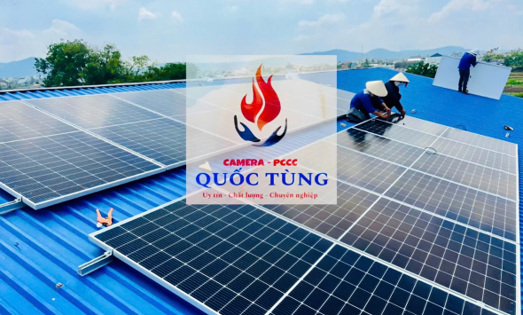 PCCC QUỐC TÙNG THI CÔNG HỆ THỐNG NĂNG LƯỢNG MẶT TRỜI CHO CHÚ NGHING NAM BAN LÂM HÀ LÂM ĐỒNG