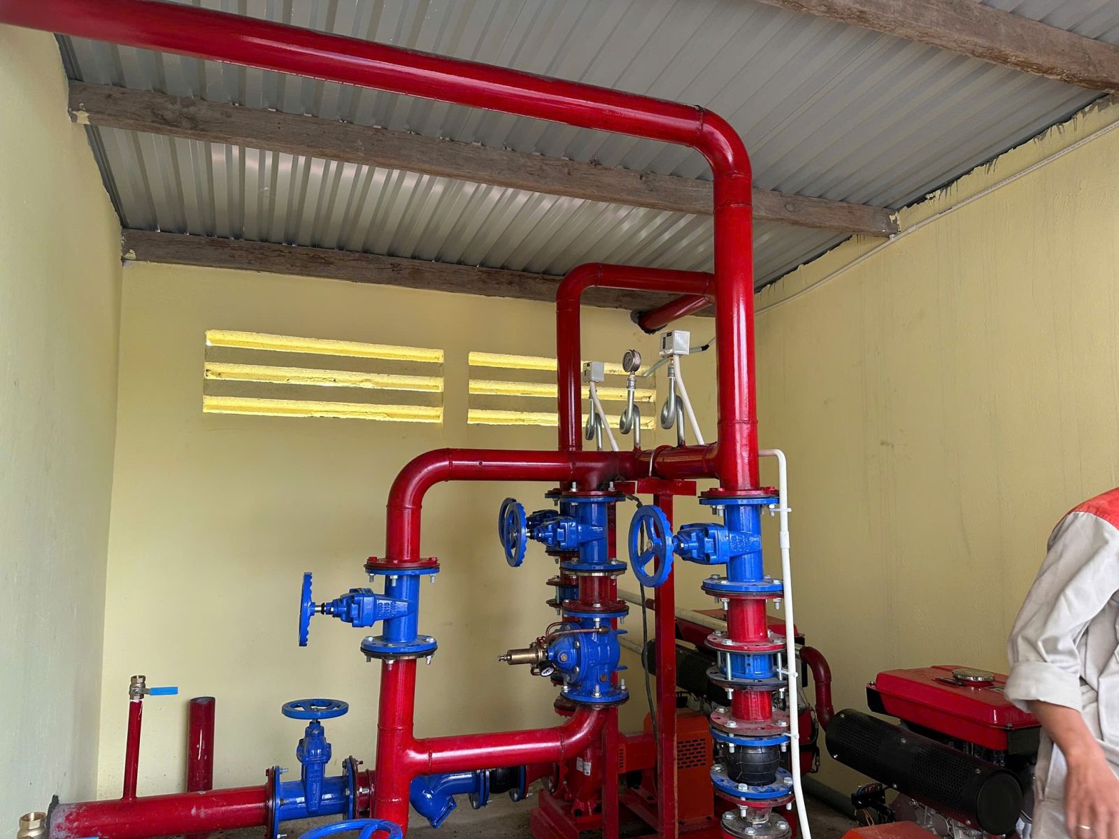 quy trình lắp đặt máy bơm PCCC chuẩn kỹ thuật từng bước chi tiết