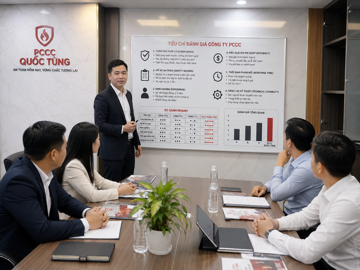 tiêu chí đánh giá top những công ty PCCC uy tín tại Việt Nam