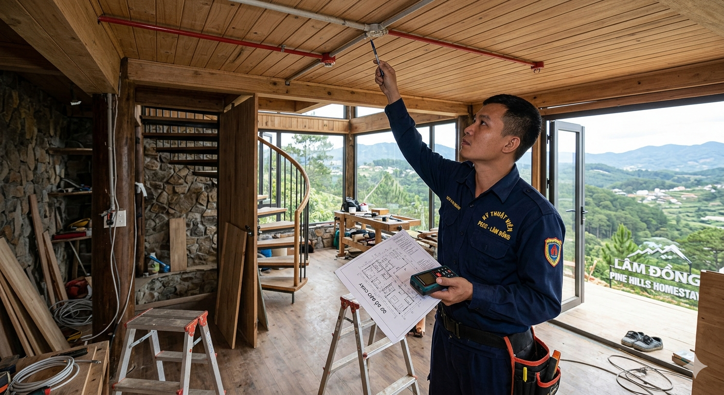 lắp đặt báo cháy lâm đồng khảo sát công trình trước khi chọn đầu báo