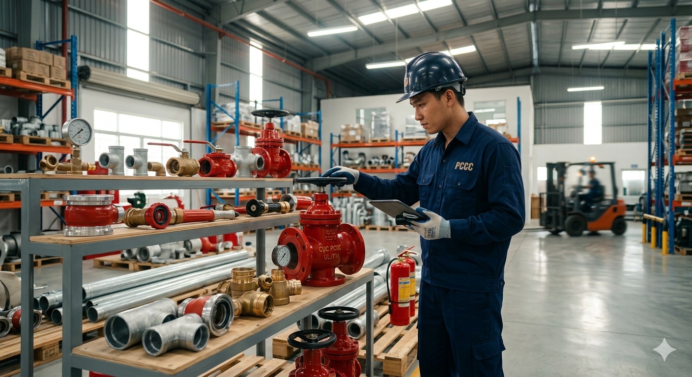 phân phối phụ kiện pccc