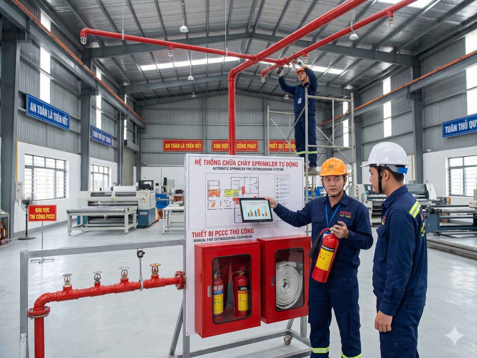 so sánh PCCC tự động vs thủ công cho doanh nghiệp