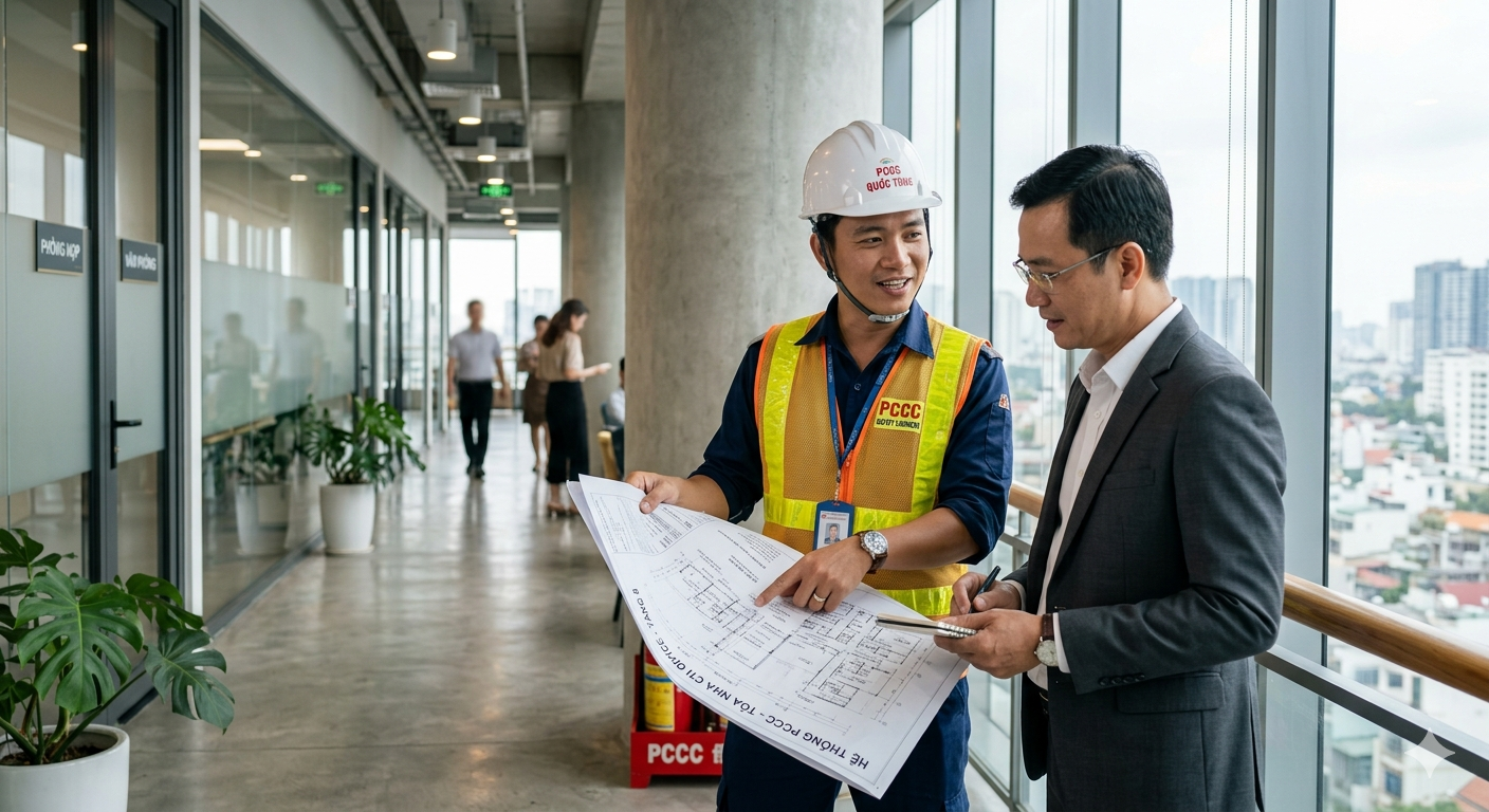 Tư vấn giải pháp tại công ty pccc chuyên nghiệp