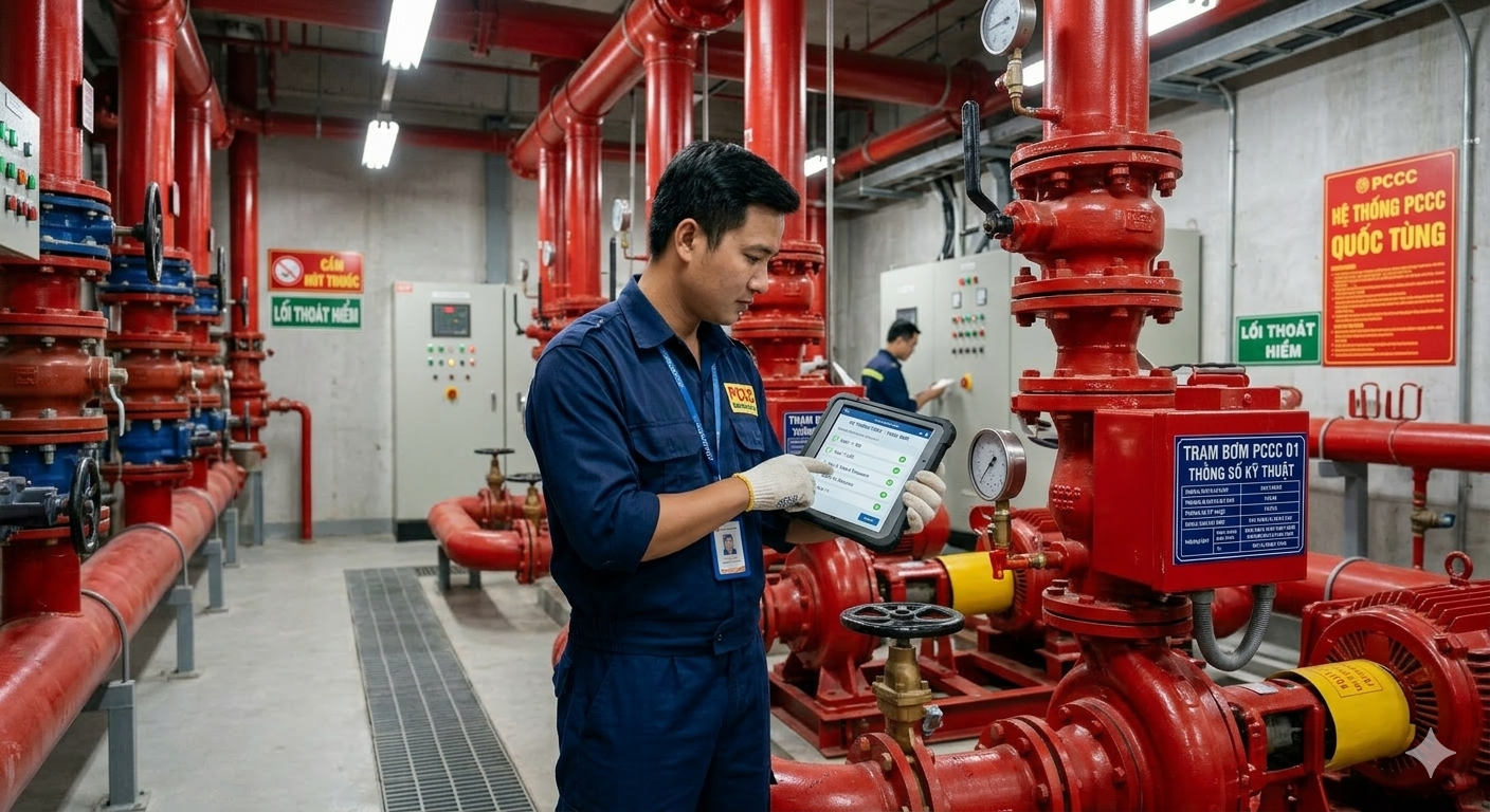 Quy trình làm việc chuyên nghiệp của công ty pccc