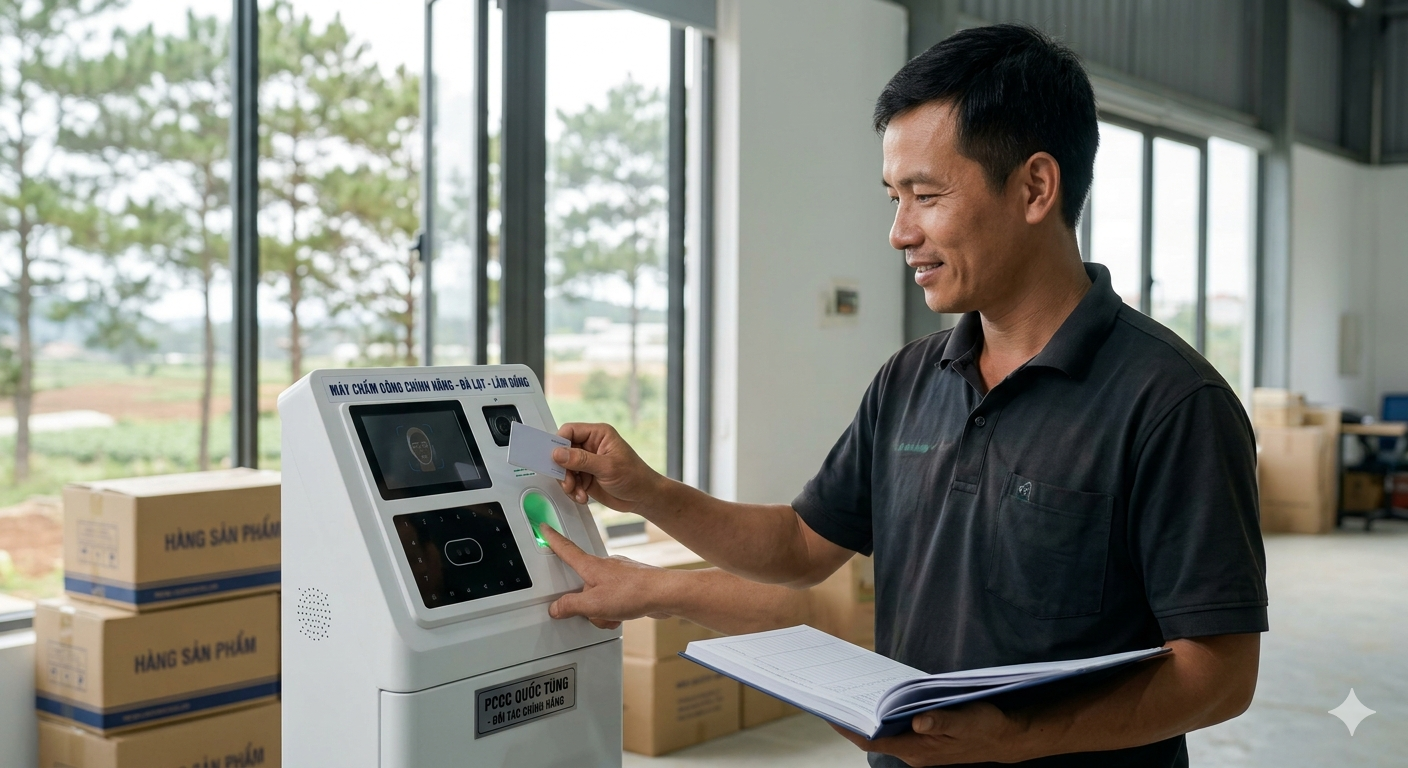 máy chấm công