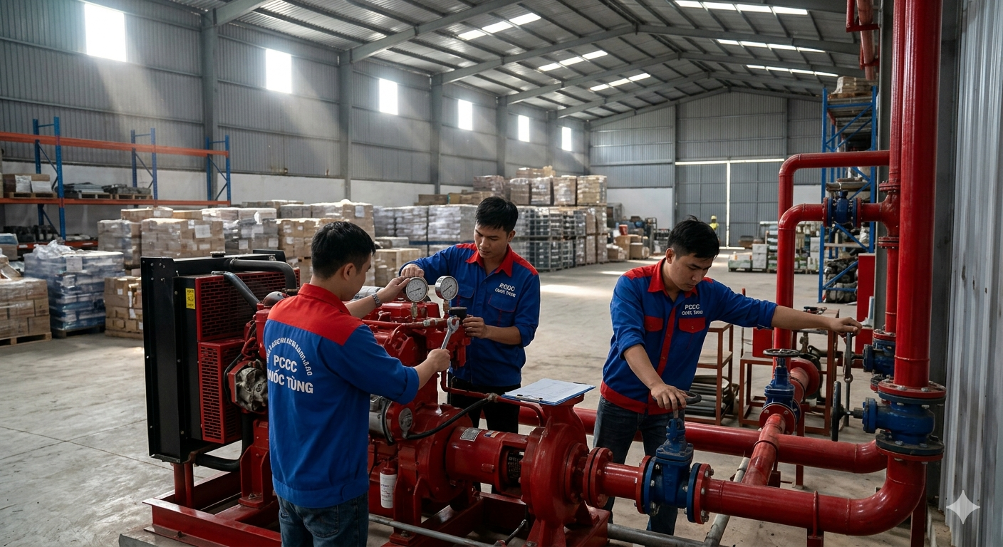 Các hạng mục bảo trì PCCC Lâm Đồng cần kiểm tra định kỳ