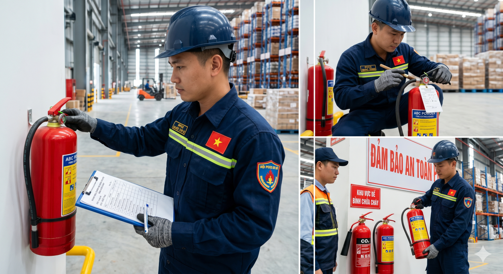hướng dẫn sử dụng bình chữa cháy ABC an toàn