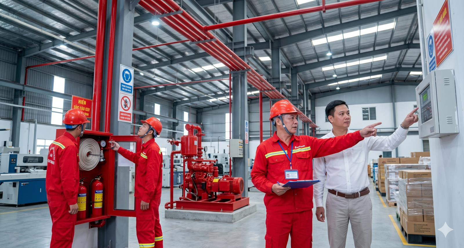 tư vấn pccc cho nhà xưởng và văn phòng