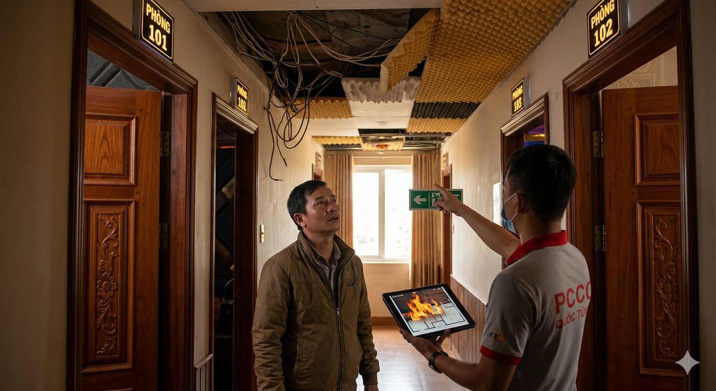 Quy định PCCC quán karaoke