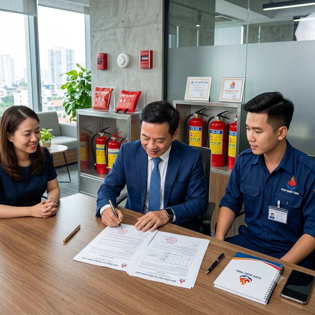 đơn vị nạp bình chữa cháy uy tín chuyên nghiệp tại TP.HCM
