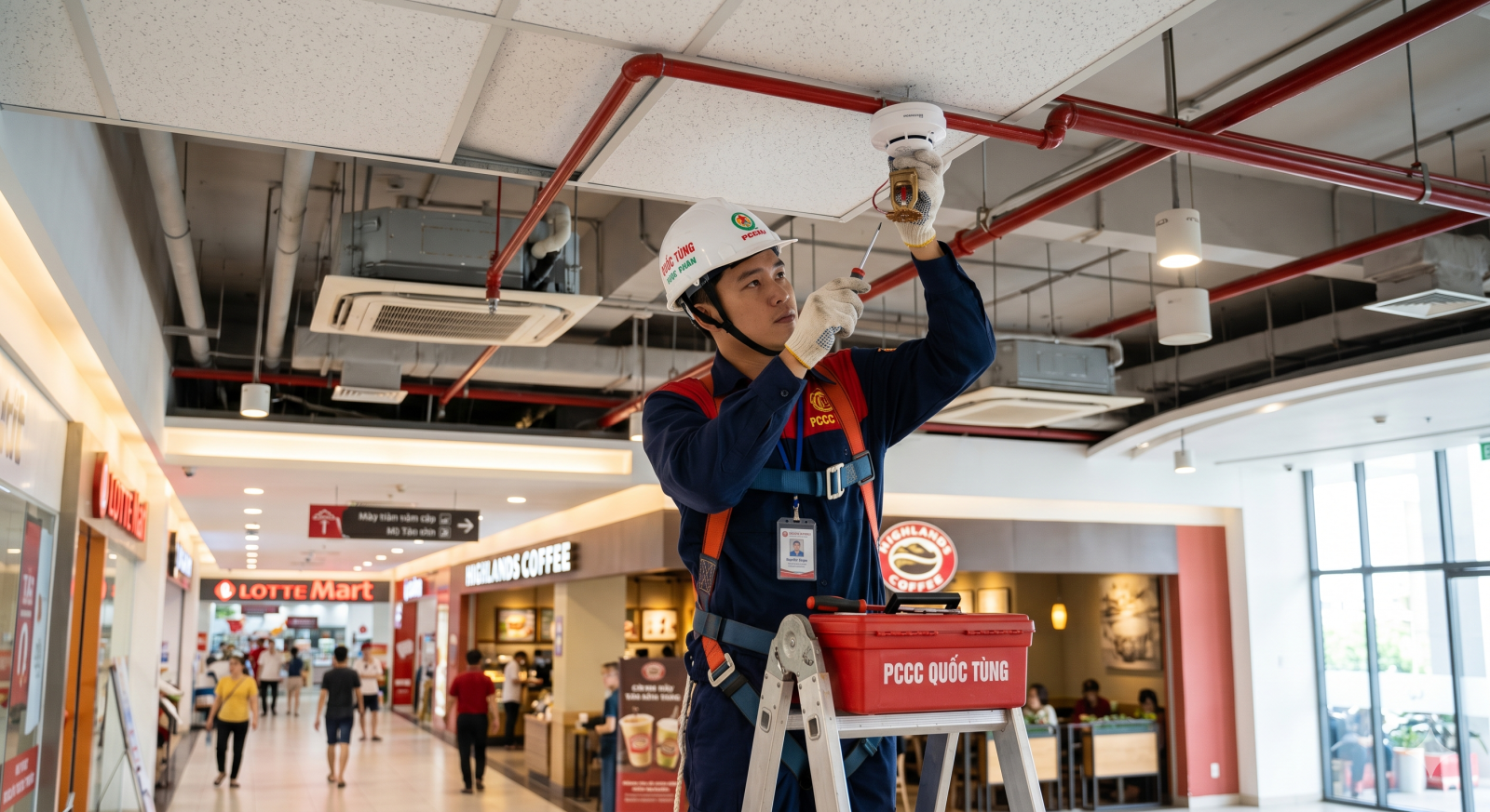 các hạng mục thi công PCCC phổ biến