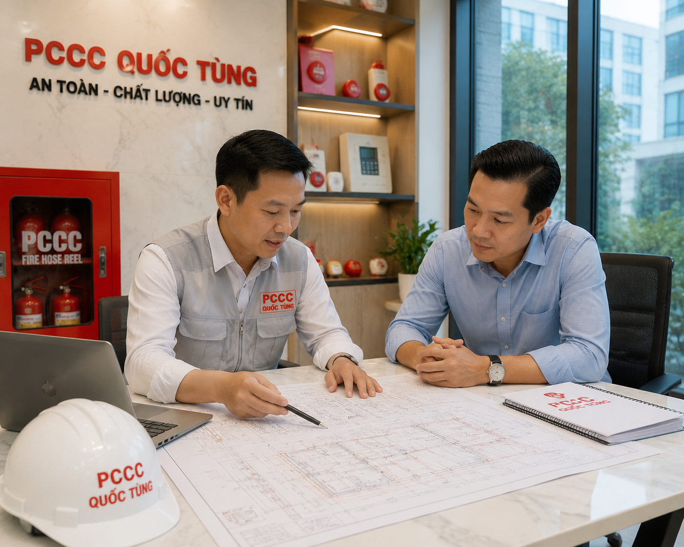 quy trình triển khai dự án thầu thi công PCCC chuyên nghiệp