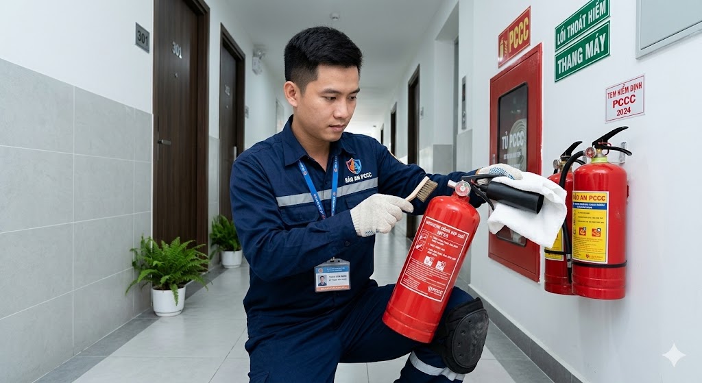 Dịch vụ bảo trì thiết bị pccc chuyên nghiệp
